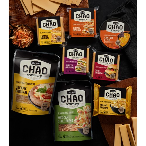 Field Roast Vegan Slices Creamy Original Chao Creamery