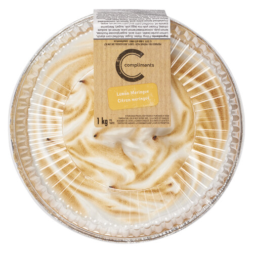 Compliments Frozen Pie Lemon Meringue 1 kg