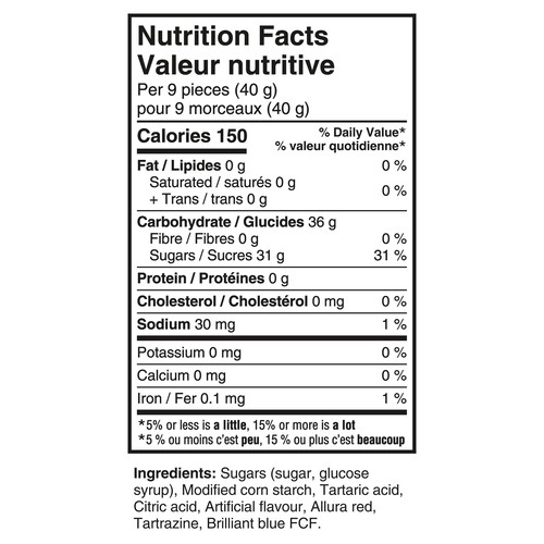 Sour Patch Kids Candy Sour Cherry Blasters 308 g