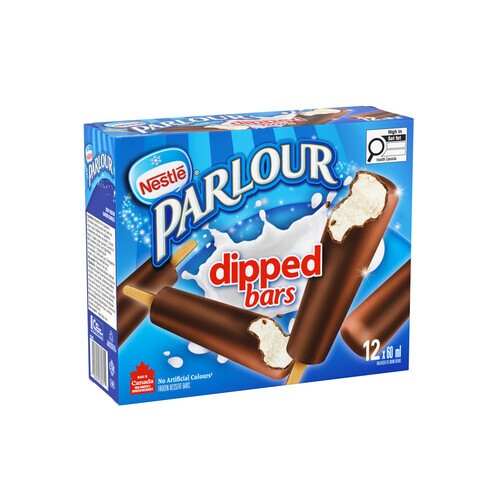 Nestlé Parlour Frozen Dessert Bars Dipped 12 x 60 ml