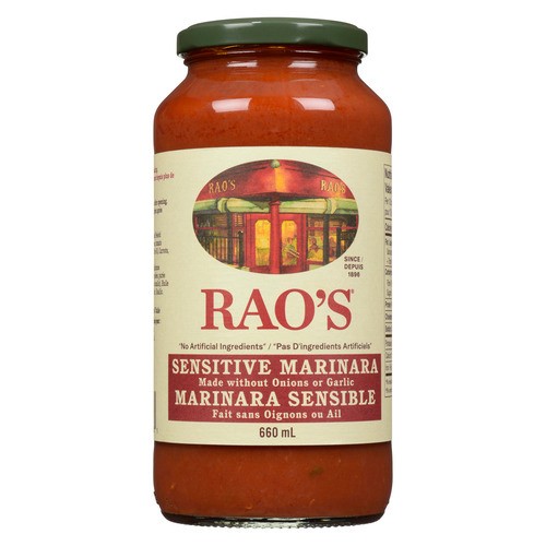 Raos Sensitive Marinara Sauce 660 ml