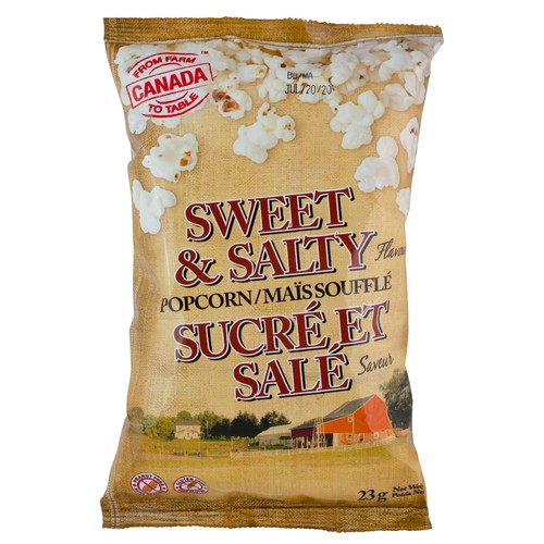 From Farm to Table Popcorn Sweet & Salty 23 g