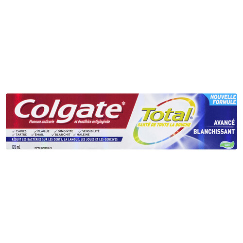 Colgate Total Advanced Toothpaste Whitening 120 ml