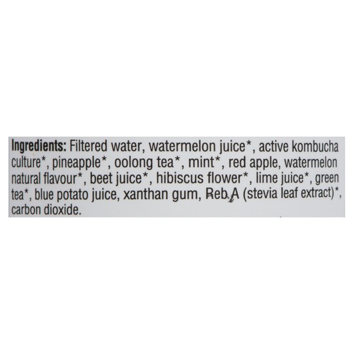 Rise Kombucha Organic Watermelon & Mint 414 ml (bottle)
