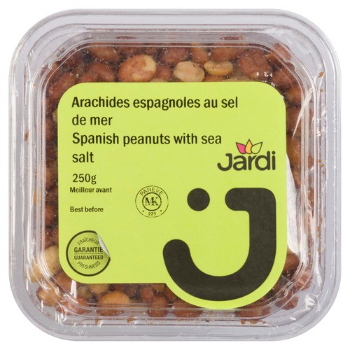Les Aliments Jardi Salted Spanish Peanuts 250 g