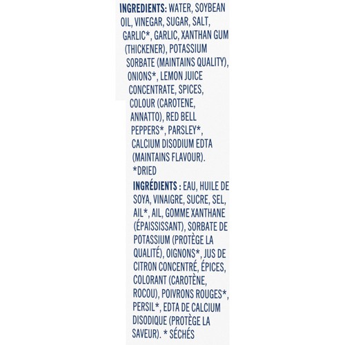 Kraft Salad Dressing Golden Italian 475 ml Voilà Online Groceries