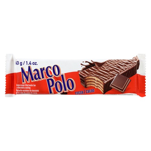 Marco Polo Wafers Chocolate  Covered 40 g