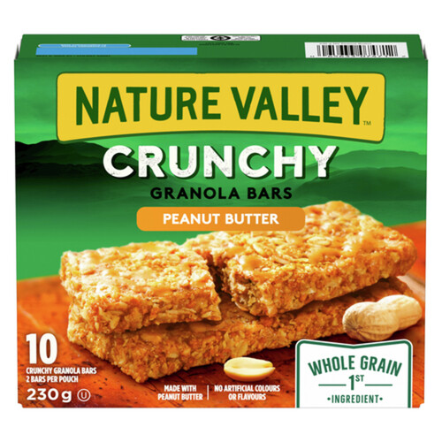 Nature Valley Granola Bars Crunchy Peanut Butter 10 x 23 g