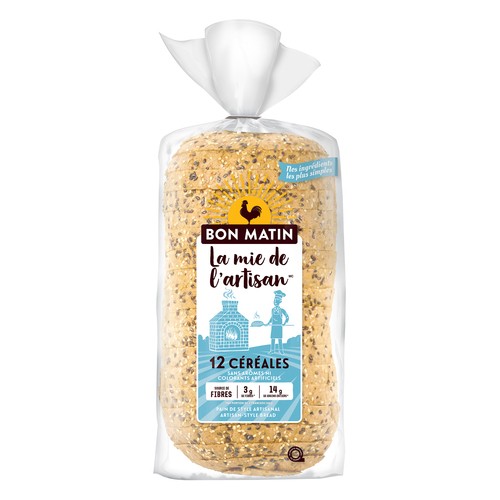 Bon Matin Bread Belgian 12 Grain 700 g