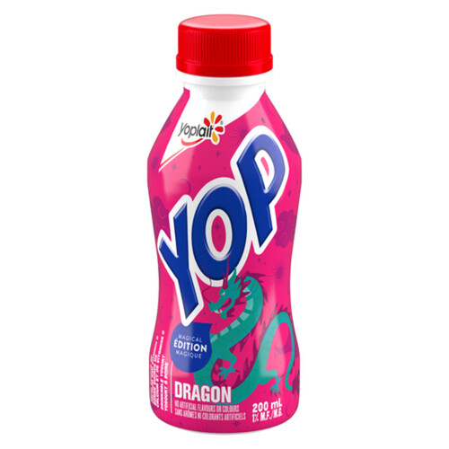 Yoplait Yop 1% Drinkable Yogurt Magical Edition Dragon 200 ml