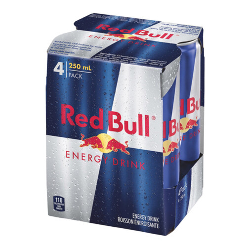 Red Bull Energy Drink 4 x 250 ml (cans)