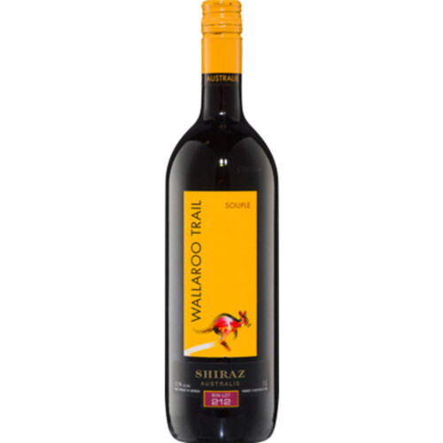 Wallaroo Trail Red Wine Shiraz 1 L (bottle)