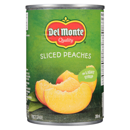 Del Monte Peach Slices Pack In Light Syrup 398 ml