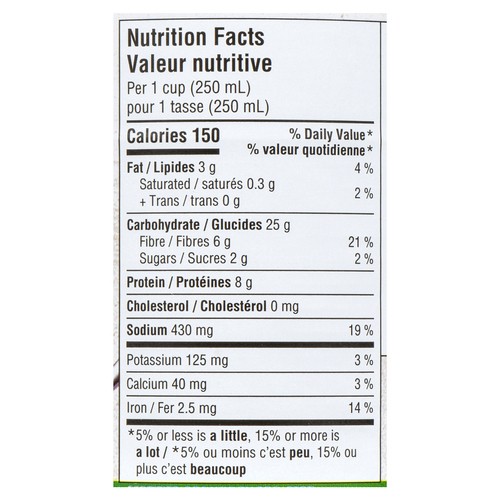 Sprague Organic Canned Soup Lentil And Vegetables 398 ml