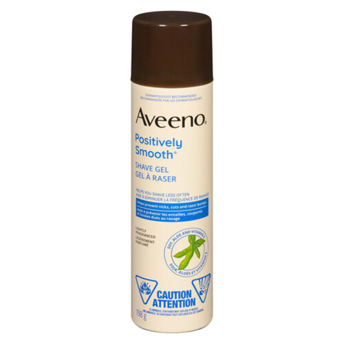 Aveeno Shave Gel Positively Smooth 198 g