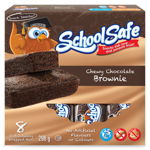 School Safe Brownie Bars 296 g (frozen)