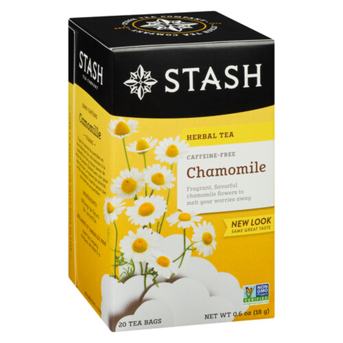 Stash Caffeine-Free Herbal Tea Chamomile 20 Tea Bags
