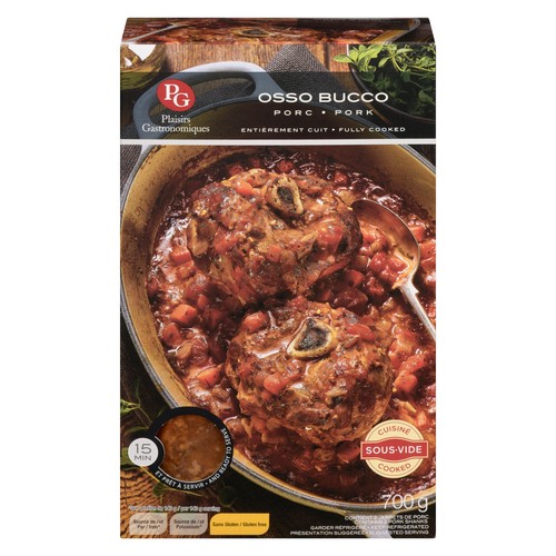 Plaisirs Gastronomiques Pork Osso Bucco 700 g