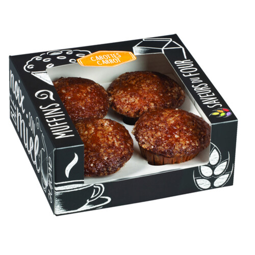 Saveur Du Four Muffin Carrot 4 x 80 g