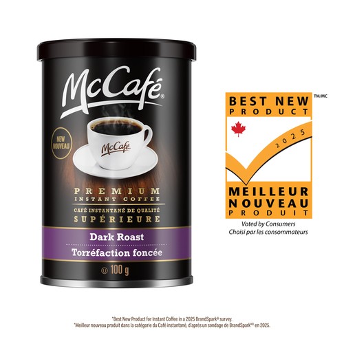 McCafé Premium Instant Coffee Dark Roast 100 g