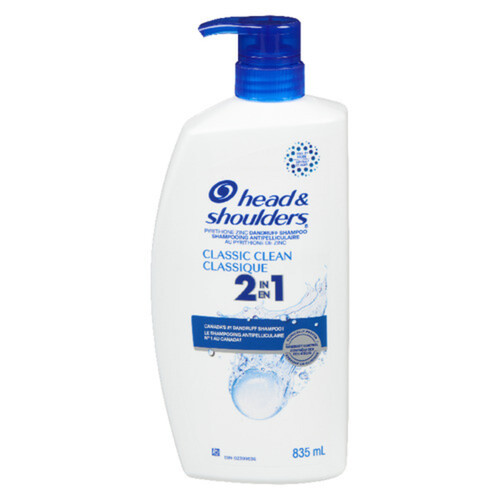 Head & Shoulders Shampoo & Conditioner 2N1 Classic Clean 835 ml