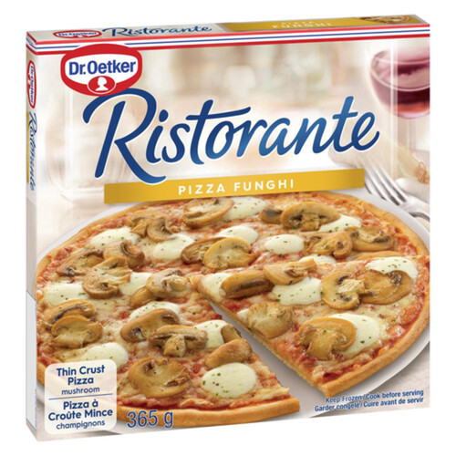 Dr. Oetker Ristorante Frozen Thin Crust Pizza Vegetarian Funghi 365 g