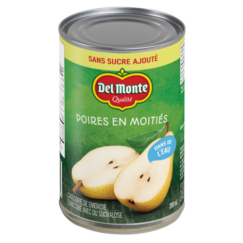 Del Monte Pear Halves In Water No Sugar Added 398 ml