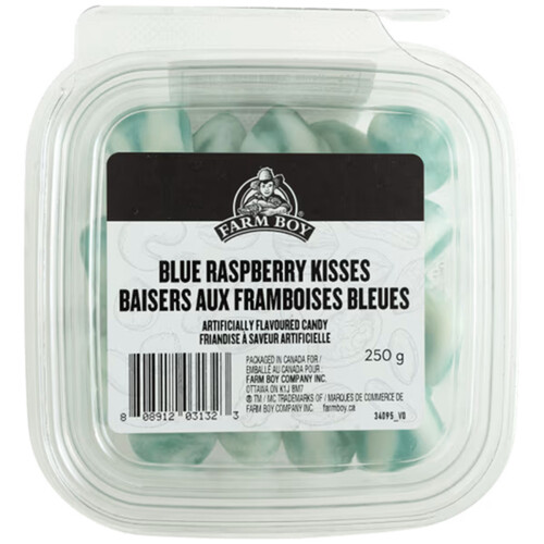 Farm Boy Candy Blue Raspberry Kisses 250 g