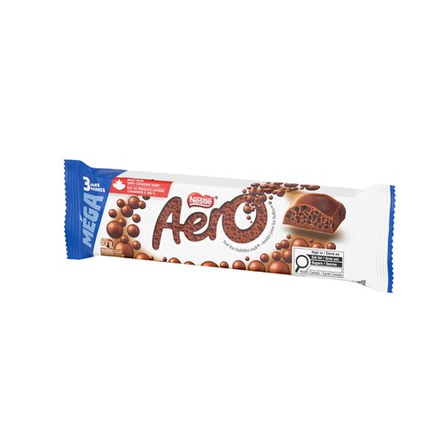 Nestle Aero Milk Chocolate Bars Mega Size 3 In 1 Pack 63 g