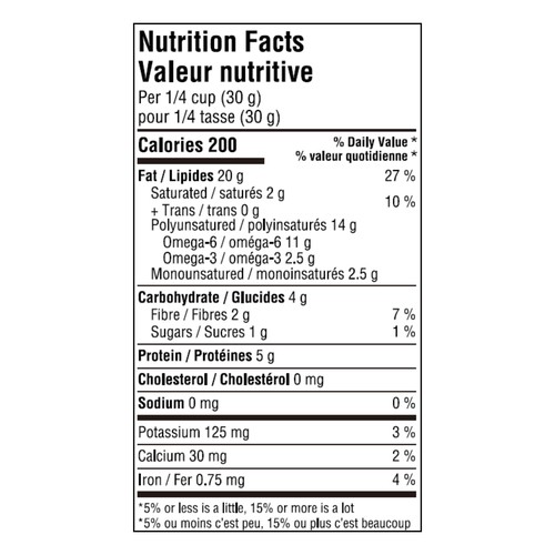 Prana Organic Raw Walnut Halves 180 g