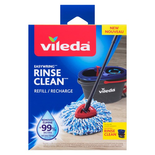Vileda Easywring Rinse Clean Refill Mop Head