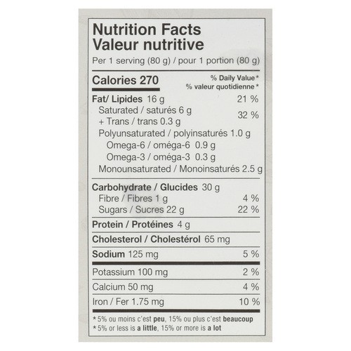 Laura Secord Cake Dulce De Leche 80 g (frozen)
