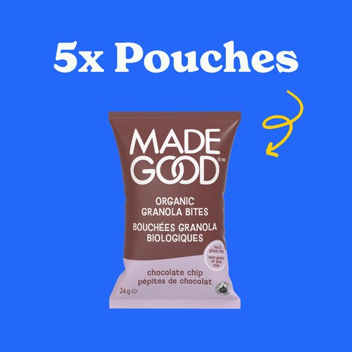 MadeGood Organic Minis Granola Chocolate Chip 5 x 24 g