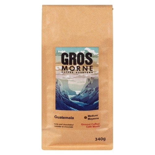 Gros Morne Coffee Roasters Ground Coffee Guatemala Medium 340 g