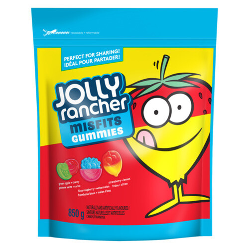 Jolly Rancher Misfits Gummies Assorted Candy 850 g