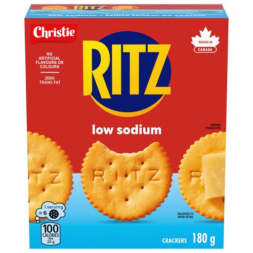 Ritz Low Sodium Crackers 180 g