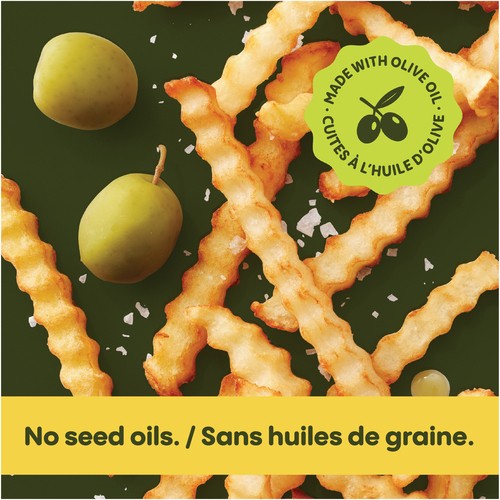 Wholly Veggie Organic Frozen Fries Straight Cut 425 g