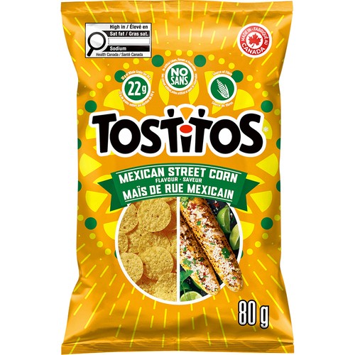 Tostitos Tortilla Chips Mexican Street Corn 80 g