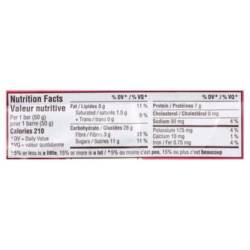 Bob's Red Mill Gluten-Free Bar Oats Peanut Butter & Jelly 50 g