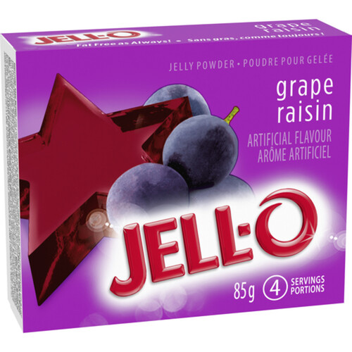 Jell-O Jelly Powder Mix Grape 85 g