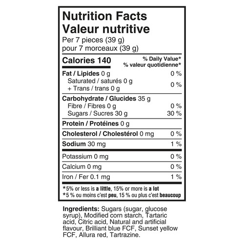 Sour Patch Kids Candy Big Heads 154 g