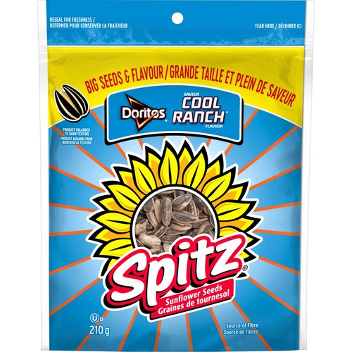 Spitz Sunflower Seeds Doritos Cool Ranch Flavour 210 g