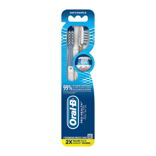 Oral-B Toothbrushes Cross Action Soft Twin 2 Pack