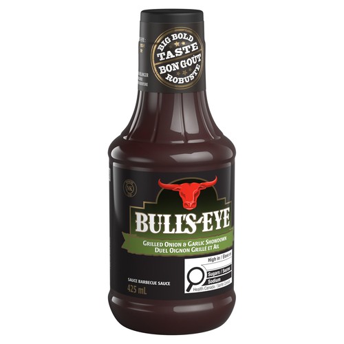 Bull's-Eye Barbecue Sauce Grilled Onion & Garlic 425 ml