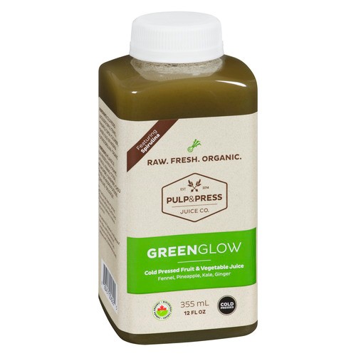 Pulp & Press Juice Co Juice Green Glow 355 mL