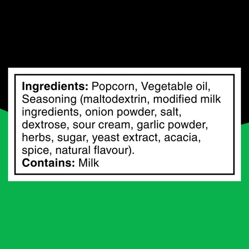 Smartfood Seasoned Popcorn Sour Cream & Onion 175 g