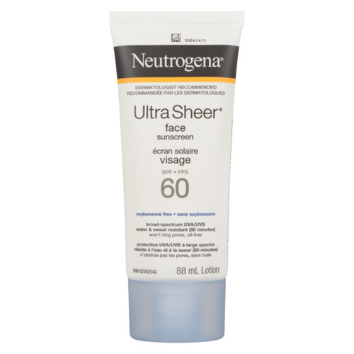 Neutrogena Ultra Sheer Face SPF60 Sun Screen 88 ml