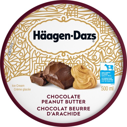 Häagen-Dazs Ice Cream Chocolate Peanut Butter 500 ml