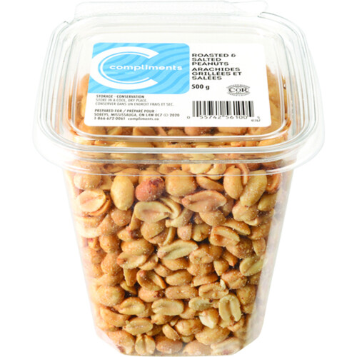 Compliments Peanuts Roasted Salted 500 g