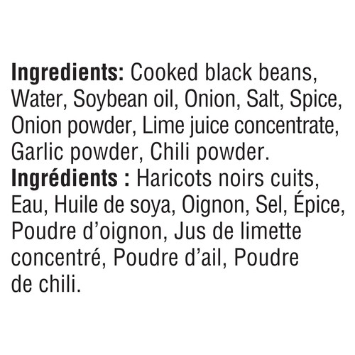 Old El Paso Canned Black Beans Refried 398 ml